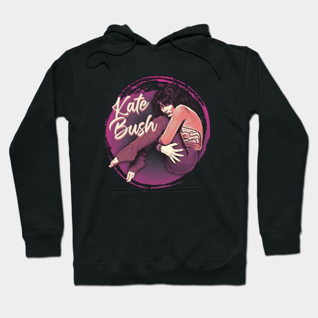 Kate Bush Fanart Design Hoodie by Bingung Mikir Nama Design